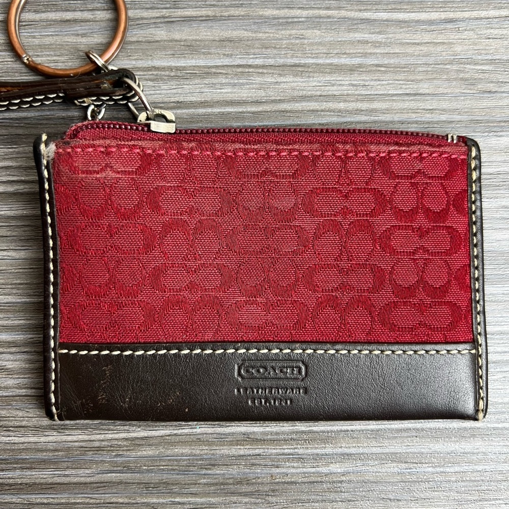 Coach card wallet